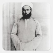 Sheik Muhammad Abduh Quadratischer Aufkleber (Vorderseite)