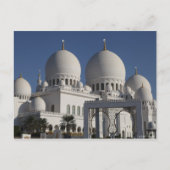 Sheik Zayed Grand Moschee in Abu Dhabi Postkarte (Vorderseite)