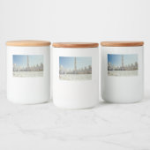 Sheik Zayed Grand Mosque ,Abu Dhabi Lebensmitteletikett (Flaschen)
