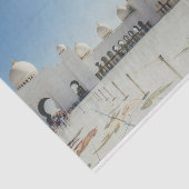 Sheik Zayed Grand Mosque ,Abu Dhabi Seidenpapier (Ausschnitt)