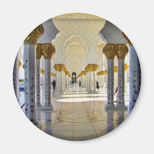 Sheik Zayed Grand Mosque Corridor Magnet (Vorne)