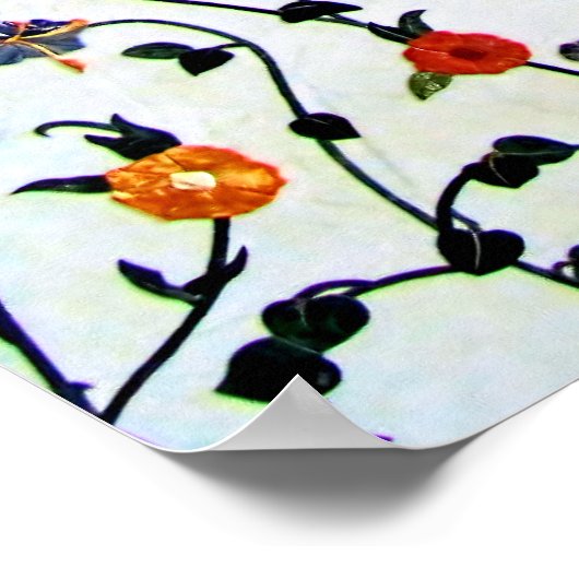 Sheik Zayed Grand Mosque Foyer Poster (Ecke)