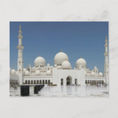 Sheik Zayed Grand Mosque VAE Masjid Abu Dhabi Postkarte (Vorderseite)