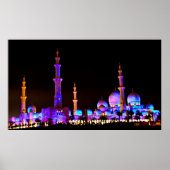 Sheik Zayed Mosque Poster (Vorne)