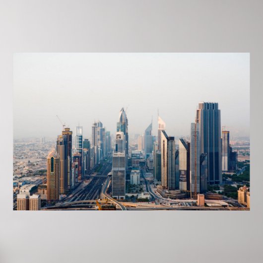 Sheik Zayed Road Poster (Vorne)