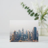 Sheik Zayed Road Postkarte (Stehend Vorderseite)