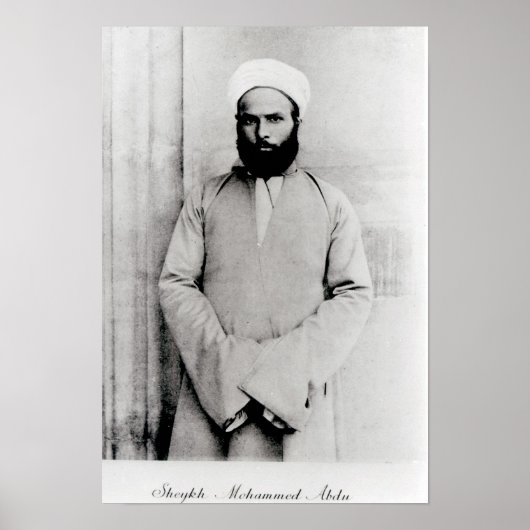 Sheikh Muhammad Abduh Poster (Vorne)