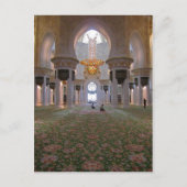 Sheikh Zayed Grand Mosque Men's Prayer Hall 1 Postkarte (Vorderseite)