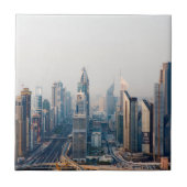 Sheikh Zayed Road Fliese (Vorderseite)