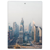 Sheikh Zayed Road Klemmbrett (Rückseite)