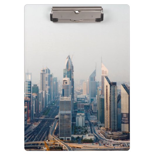 Sheikh Zayed Road Klemmbrett (Vorderseite)