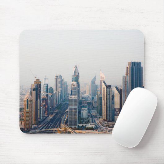 Sheikh Zayed Road Mousepad (Mit Mouse)
