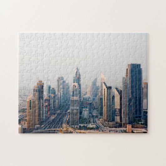 Sheikh Zayed Road Puzzle (Horizontal)
