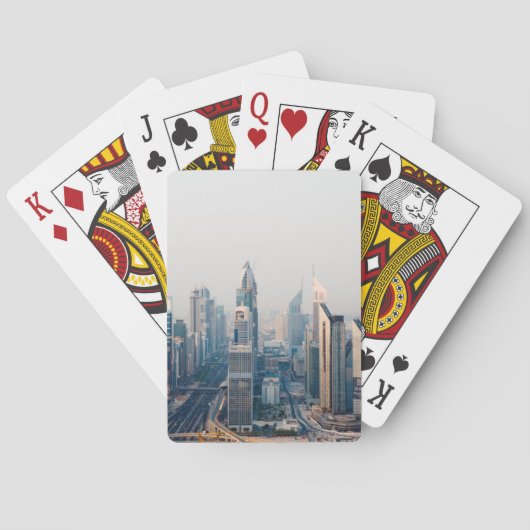 Sheikh Zayed Road Spielkarten (Rückseite)