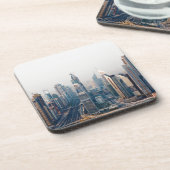 Sheikh Zayed Road Untersetzer (Linke Seite)