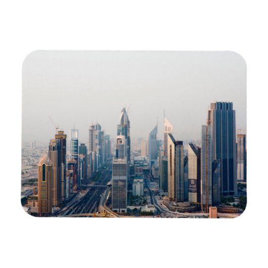Sheikh-Zayed-Straße Magnet (Horizontal)