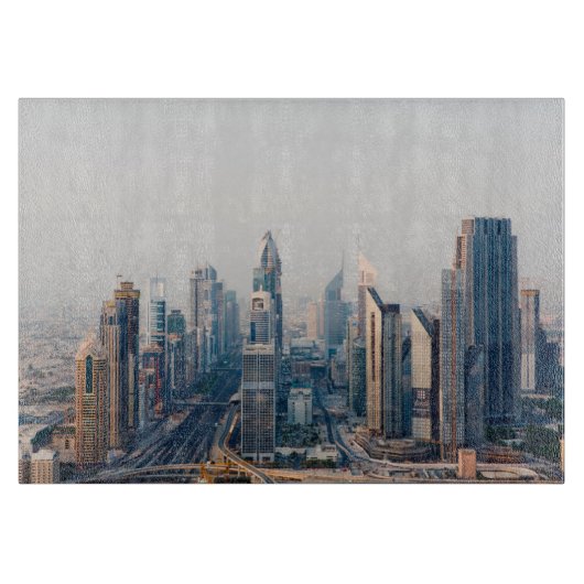 Sheikh Zayed Straße Schneidebrett (Vorderseite)