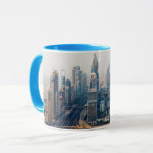 Sheikh-Zayed-Straße Tasse (Vorderseite Links)