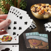 Sheizign "Diamanten " Spielkarten (In Situ)