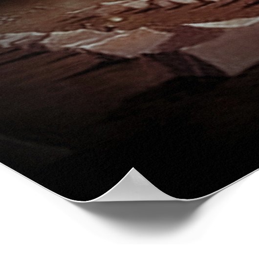 Shekinah-Herrlichkeit Gottes Poster (Ecke)