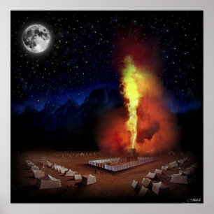 Shekinah-Herrlichkeit Gottes Poster