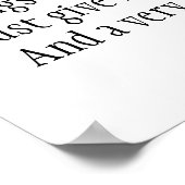 Shel Silverstein Zitat Wall Poster (Ecke)