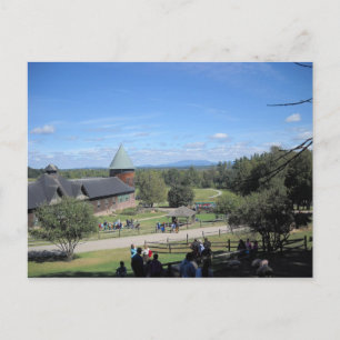 Shelbure bewirtschaftet Vermont Postkarte