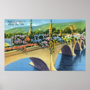 Shelburne Falls Bridge of Blume Poster