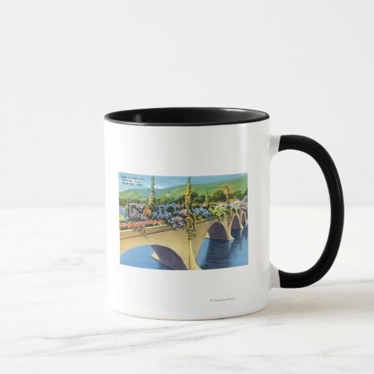Shelburne Falls Bridge of Blume Tasse (Rechts)