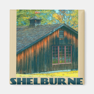Shelburne Vermont Travel Magnet