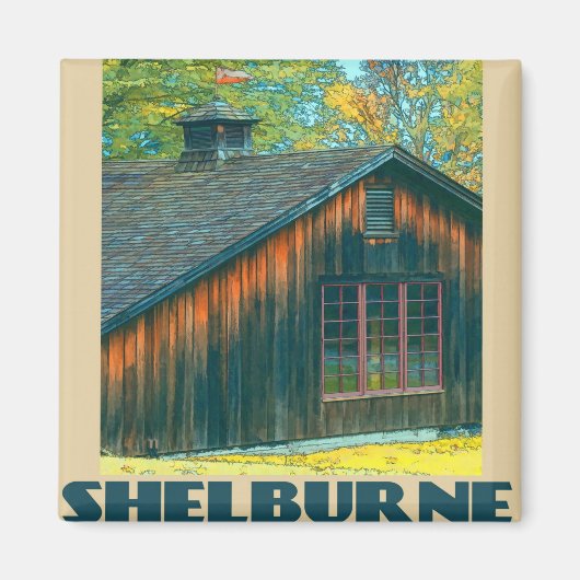 Shelburne Vermont Travel Magnet (Vorne)