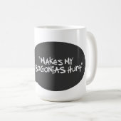 Shelby Blase tweetet - macht mein Bogonias Kaffeetasse (VorderseiteRechts)