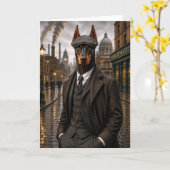 Shelby Co. Dobermann Karte (Gelbe Blume)