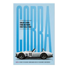 Shelby Cobra Tribute Poster