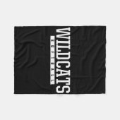 Shelby County Wildcats Softball HS Fleecedecke (Vorderseite (Horizontal))