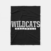 Shelby County Wildcats Softll Hs  Fleecedecke (Vorderseite)
