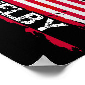 Shelby Flagge Amerika Poster (Ecke)