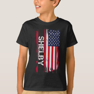 Shelby Flagge Amerika T-Shirt