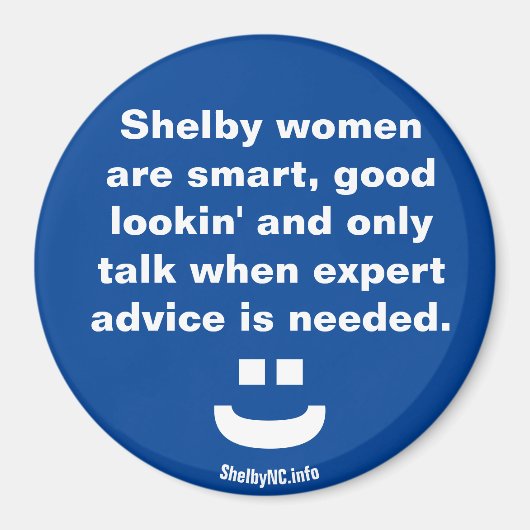 Shelby Frauen sind ... Magnet (Vorne)