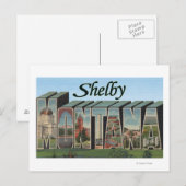 Shelby, Montana Postkarte (Vorne/Hinten)