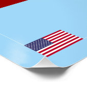 Shelby Mustang at Laguna Seca Poster (Ecke)