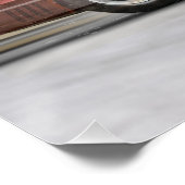 Shelby Mustang vs Stingray Grand Sport Poster (Ecke)