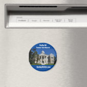 Shelby NC Ehemaliger Cleveland Landkreis Courthous Magnet (In Situ (Geschirrspüler))