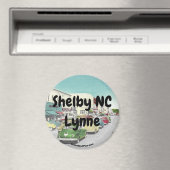 Shelby NC Lynne Magnet (In Situ (Geschirrspüler))
