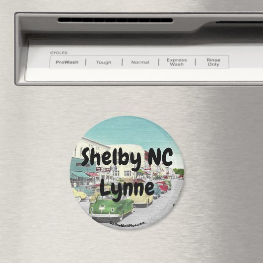 Shelby NC Lynne Magnet (In Situ (Geschirrspüler))