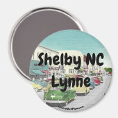 Shelby NC Lynne Magnet (Vorderseite/Rückseite)