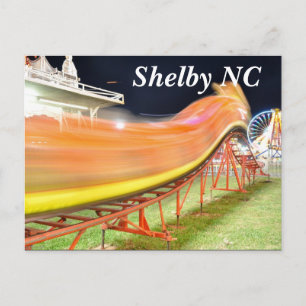 shelby nc Zuhause von cleveland Landkreis fair Postkarte