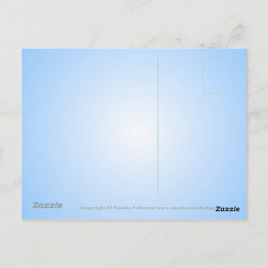 Shelby Sheep Postkarte (Rückseite)