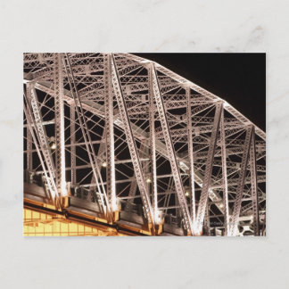 Shelby Street Bridge, Nashville, Tennessee, USA Postkarte