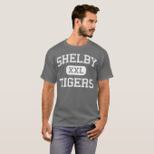 Shelby - Tiger - Highschool - Shelby Michigan T-Shirt (Vorne ganz)